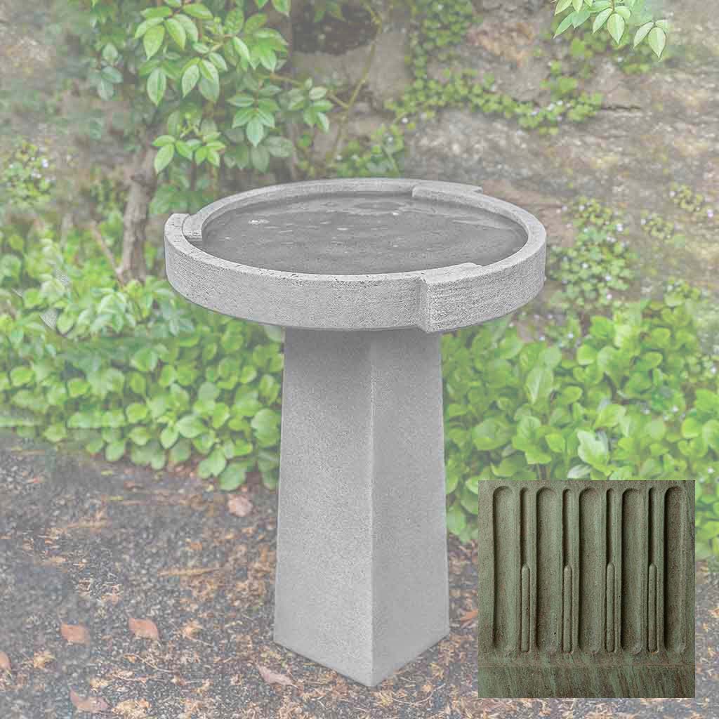 Campania Concept Birdbath, Small - B-186 - Image 4