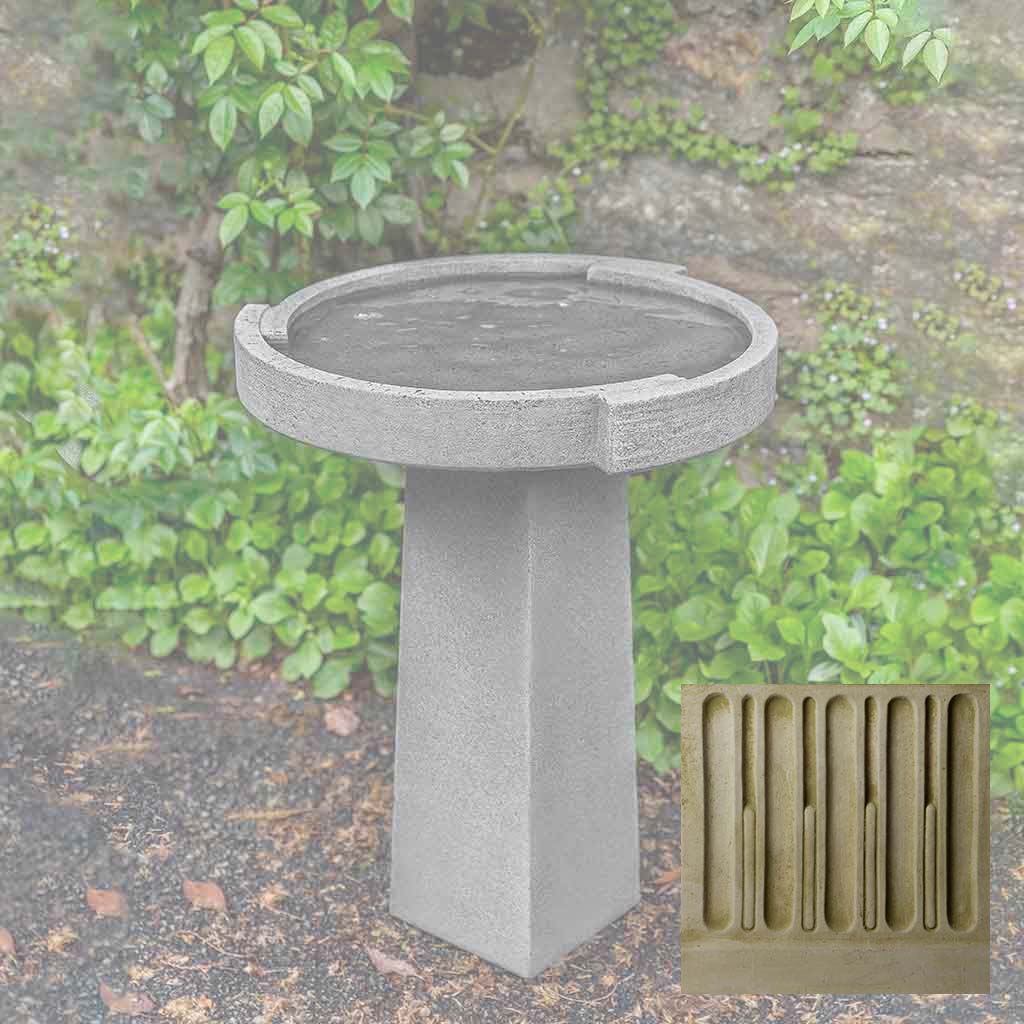 Campania Concept Birdbath, Small - B-186 - Image 6