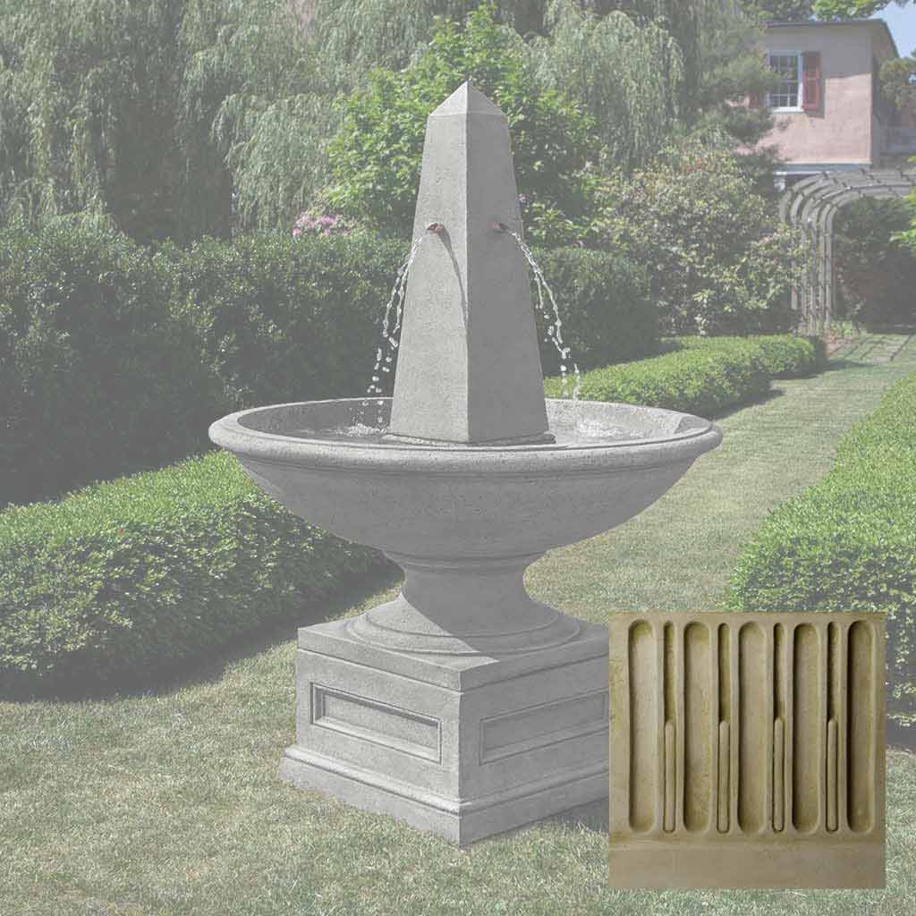 Campania Condotti Obelisk Fountain - FT-293 - Image 5