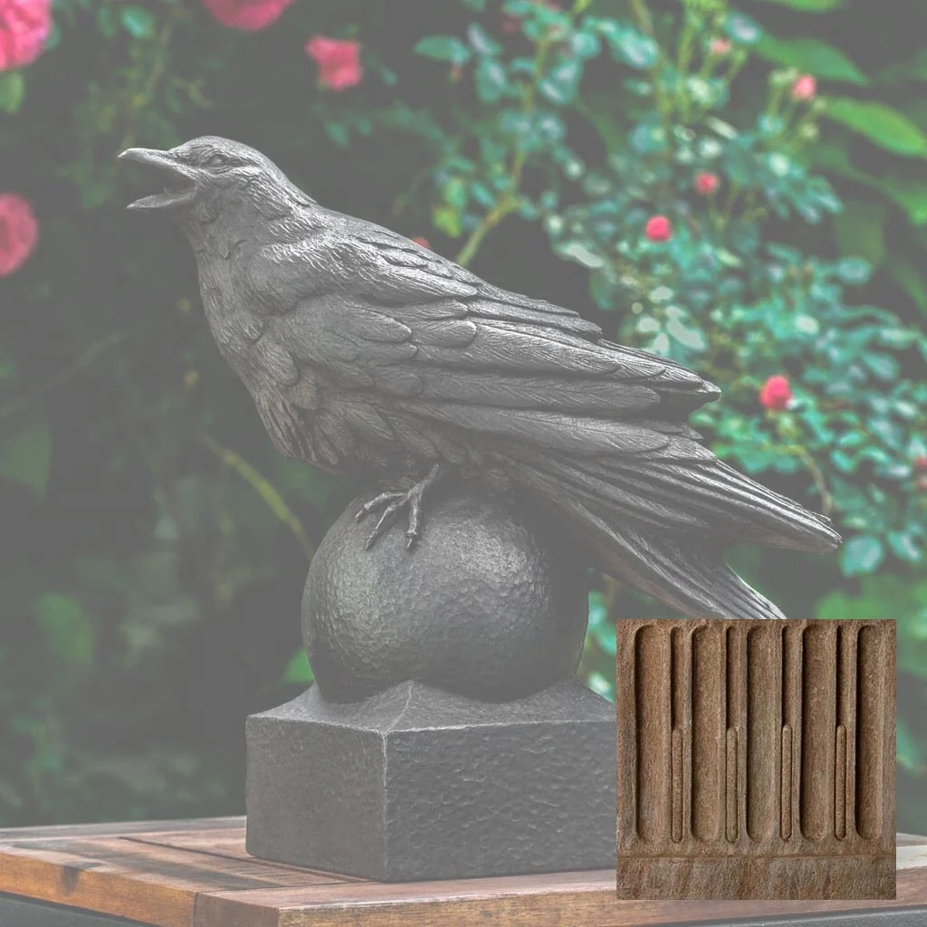 Campania Corvus Garden Statue - A-559 - Image 2