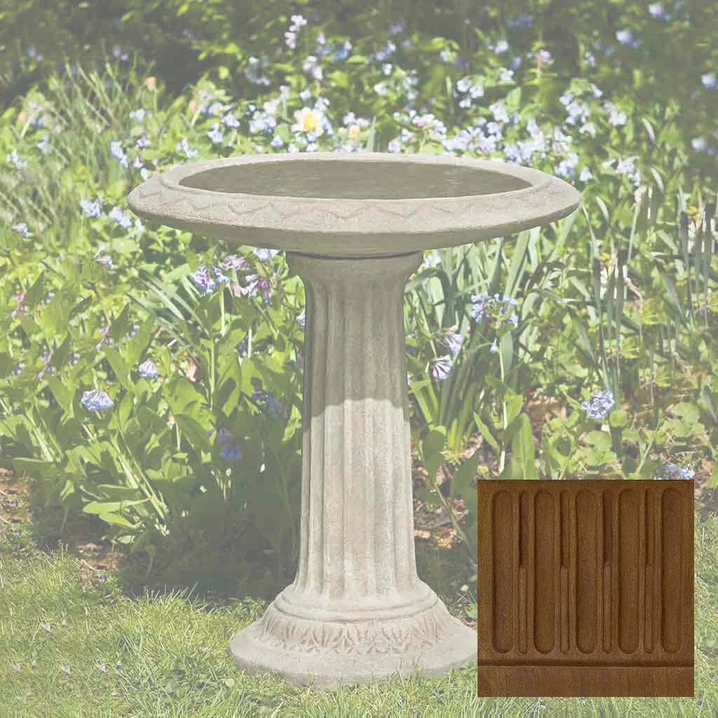 Campania Cottage Garden Birdbath - B-135 - Image 14