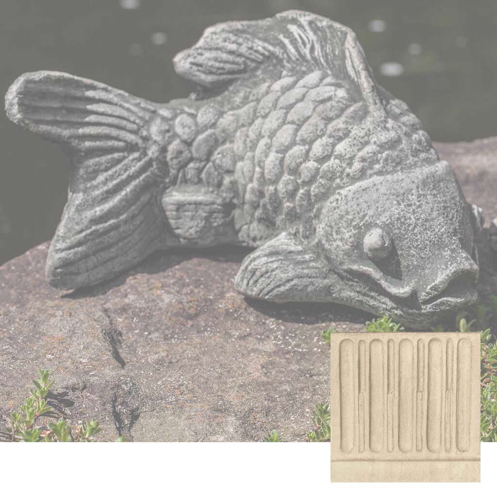 Campania Coy Koi Garden Statue - A-558 - Image 6