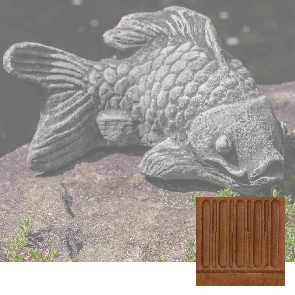 Campania Coy Koi Garden Statue - A-558 - Image 7