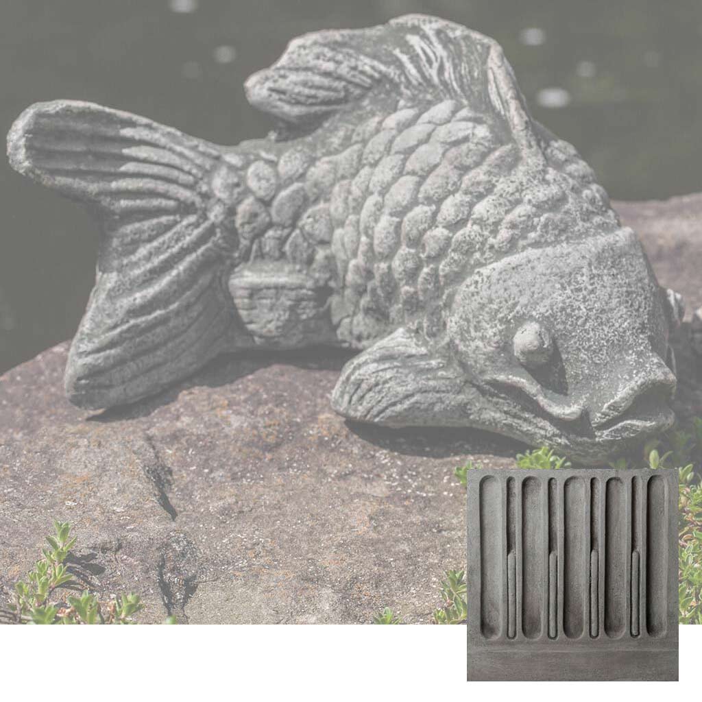 Campania Coy Koi Garden Statue - A-558 - Image 8