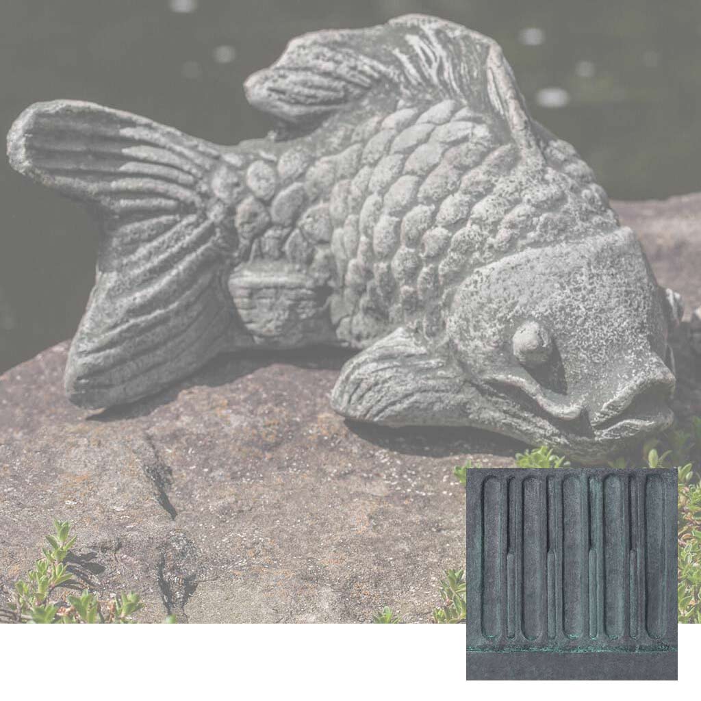 Campania Coy Koi Garden Statue - A-558 - Image 9