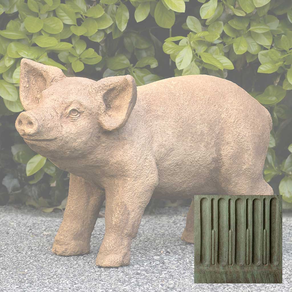 Campania Curly Garden Statue - A-288 - Image 4