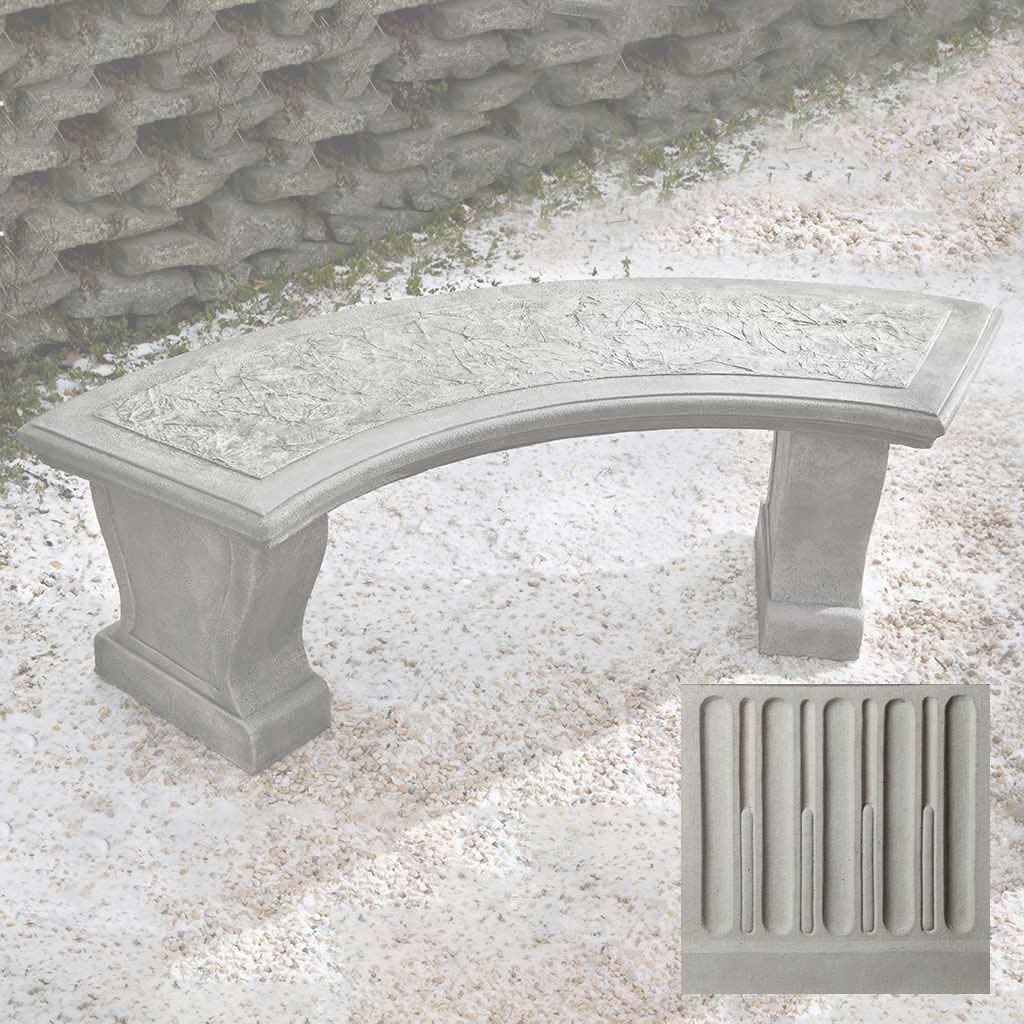 Campania Curved Leaf Bench - BE-23 - Image 11