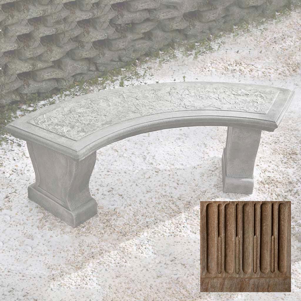 Campania Curved Leaf Bench - BE-23 - Image 2