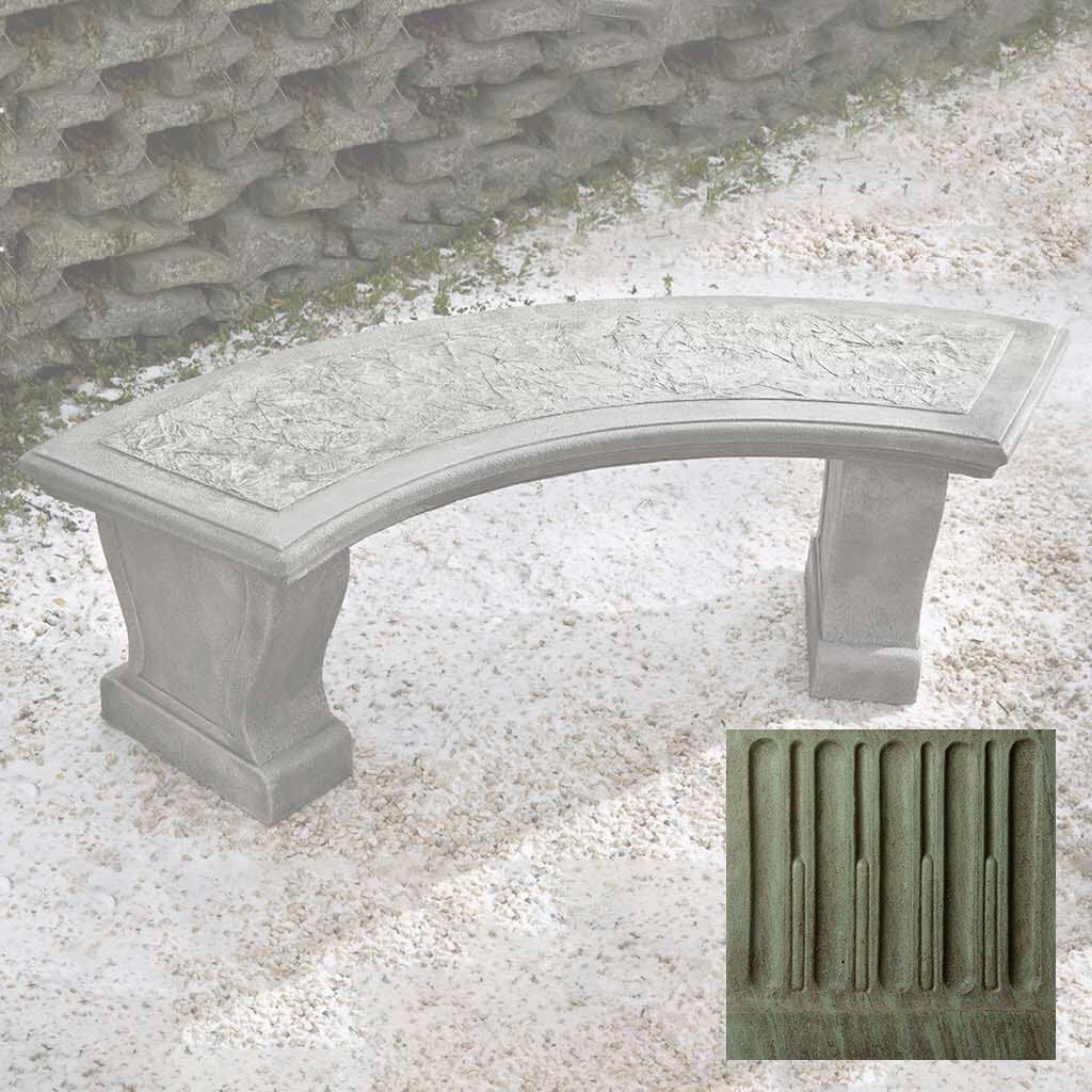 Campania Curved Leaf Bench - BE-23 - Image 4