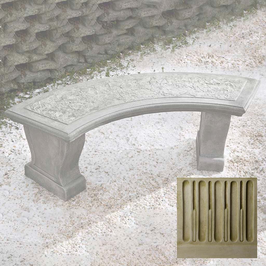 Campania Curved Leaf Bench - BE-23 - Image 6