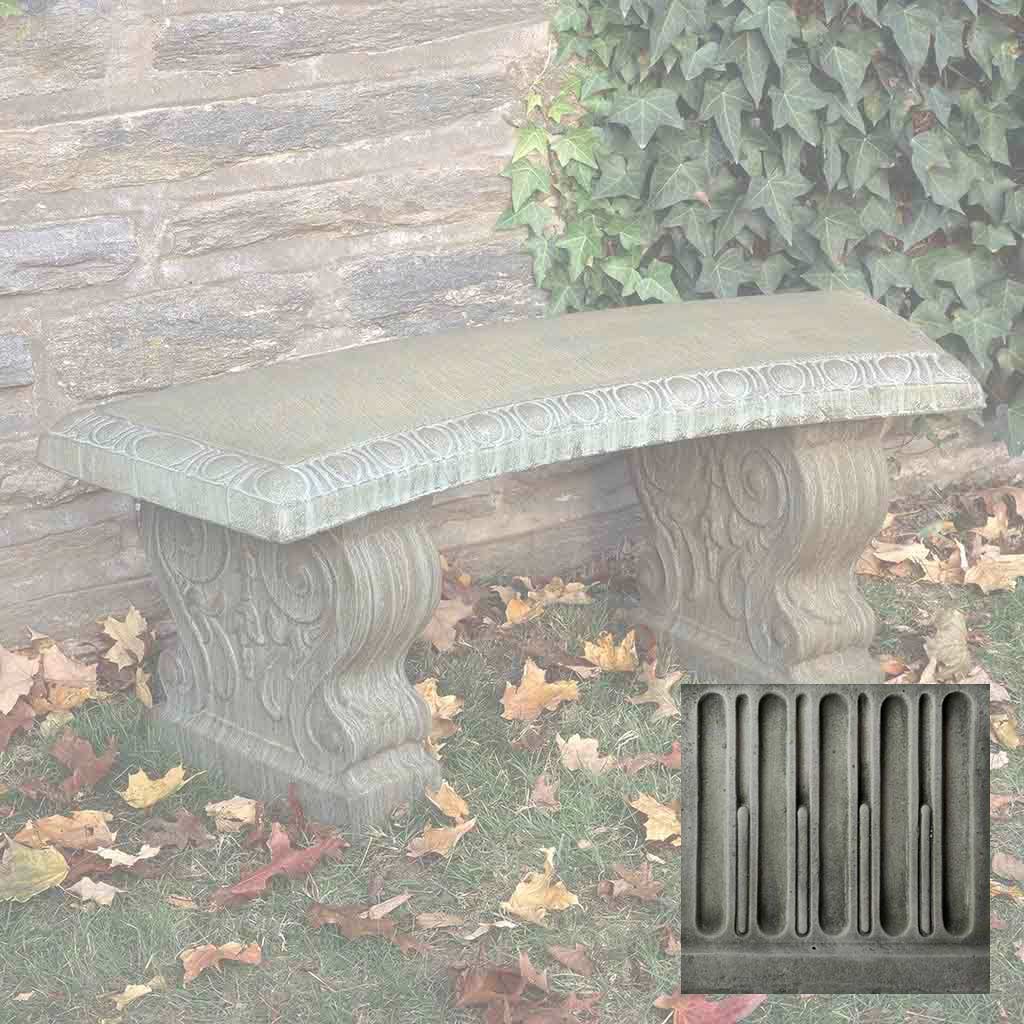 Campania Curved Traditional Bench - BE-03 - Image 3