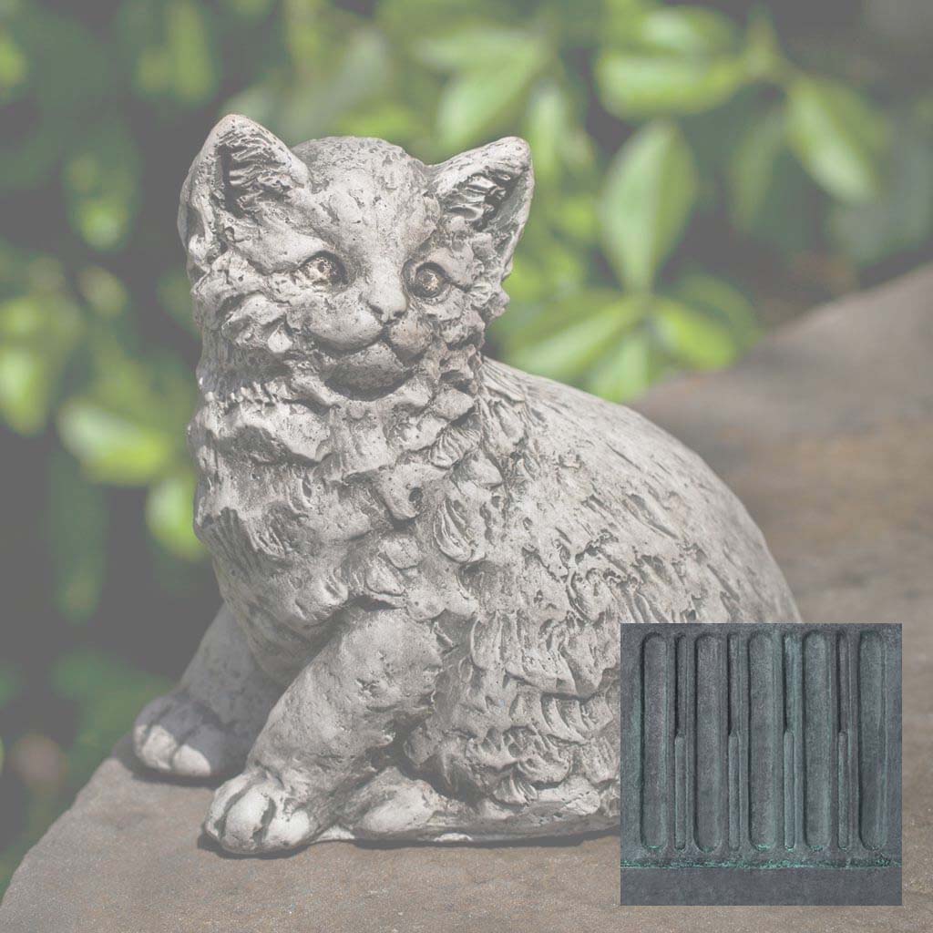 Campania Cutie Kitty Garden Statue - A-480 - Image 10
