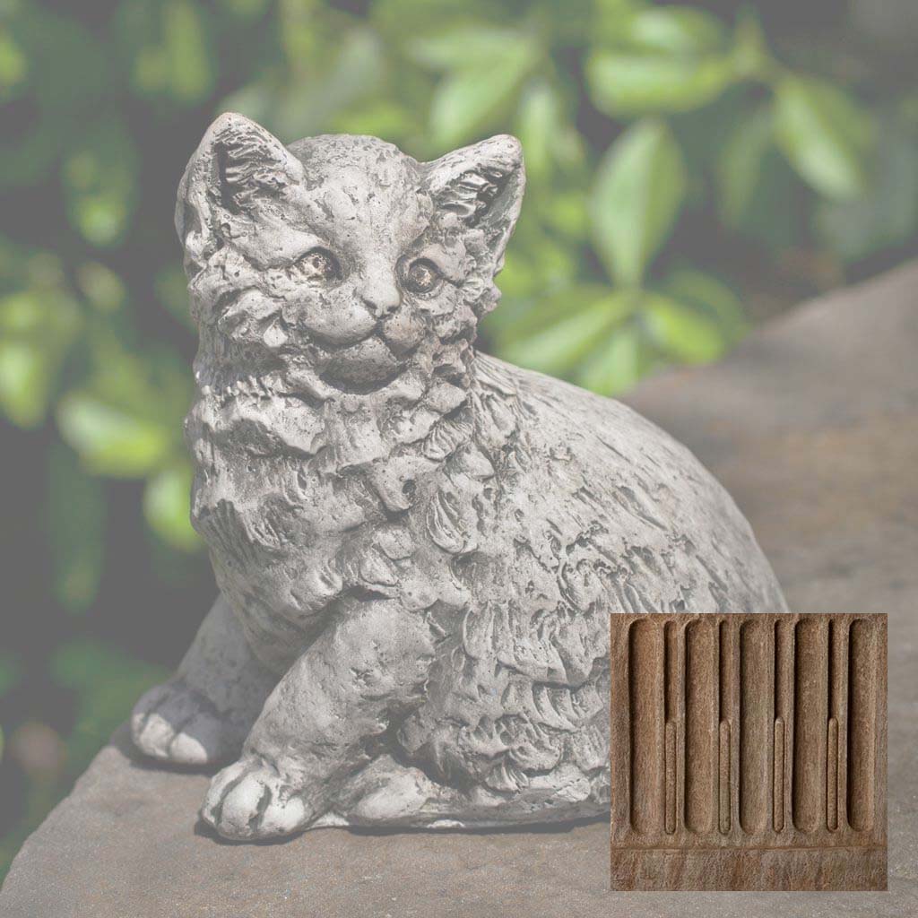 Campania Cutie Kitty Garden Statue - A-480 - Image 2