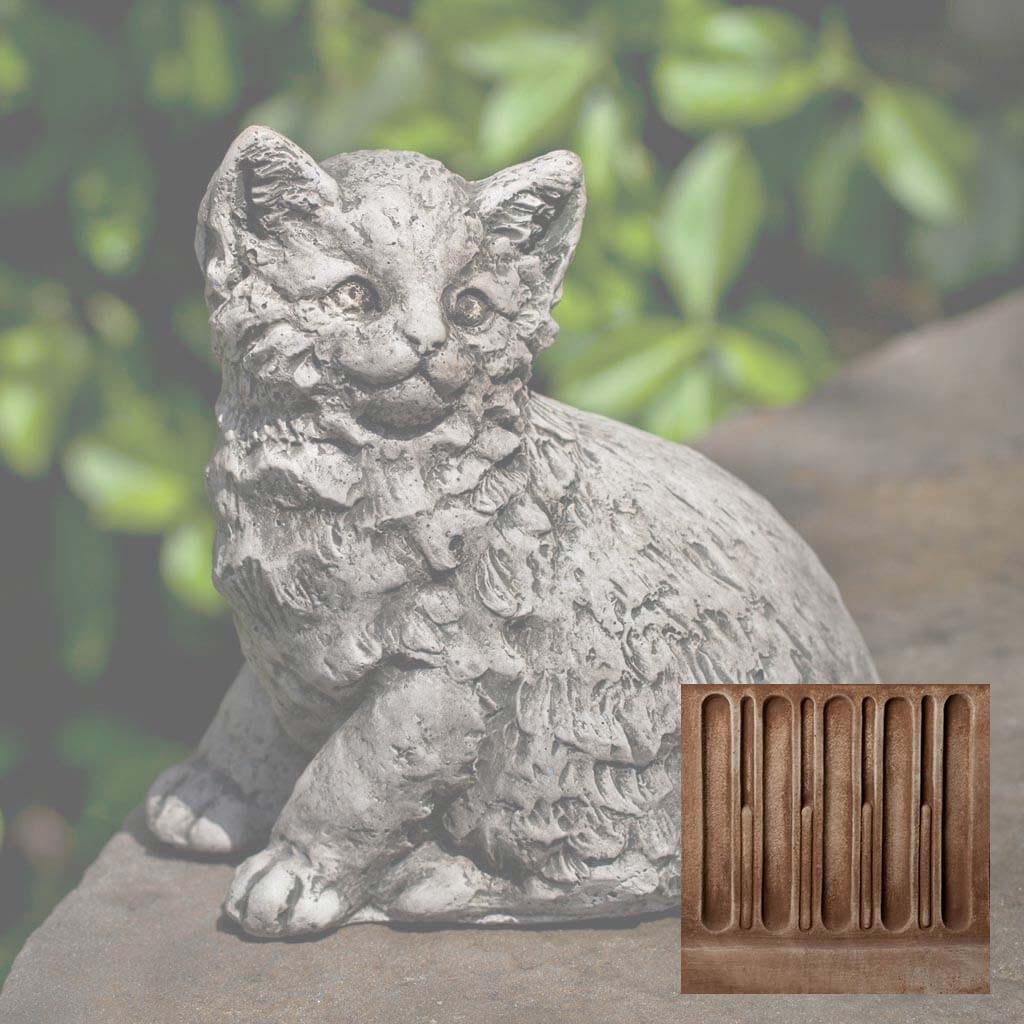 Campania Cutie Kitty Garden Statue - A-480 - Image 3