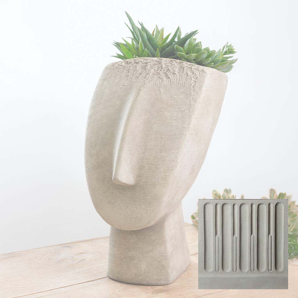 Campania Cycladic Head Planter - P-986 - Image 11