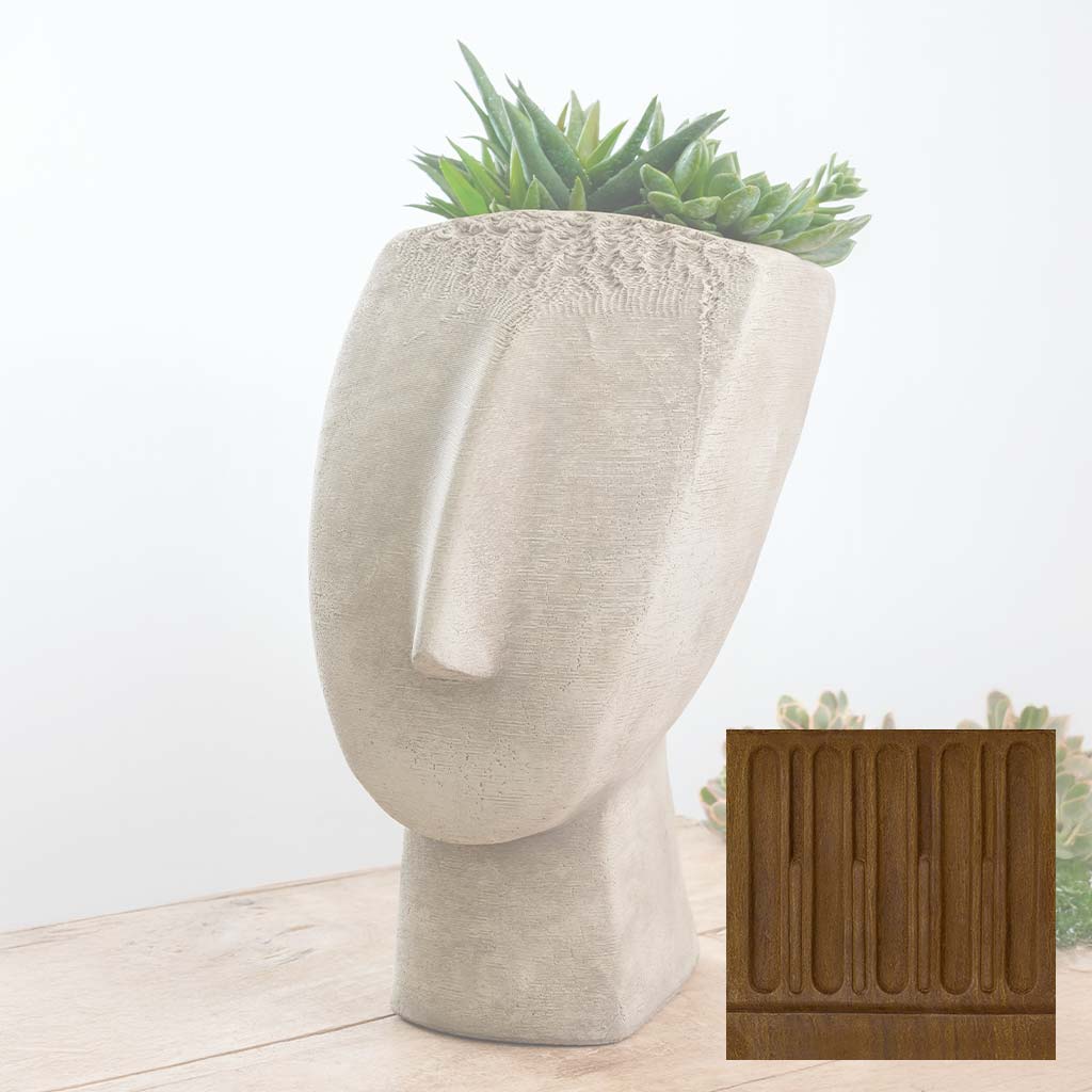 Campania Cycladic Head Planter - P-986 - Image 13