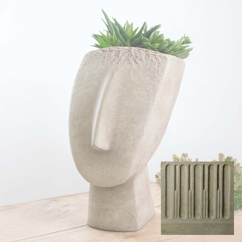 Campania Cycladic Head Planter - P-986 - Image 16