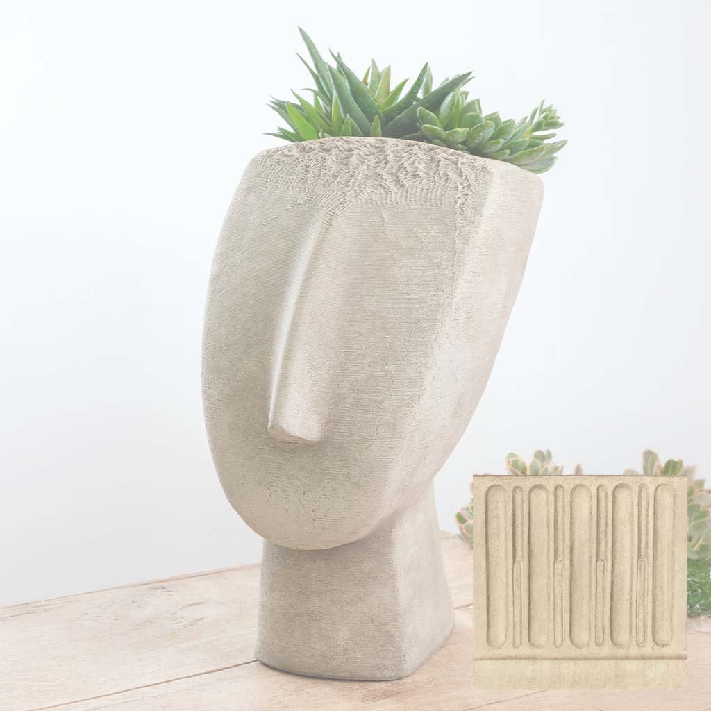 Campania Cycladic Head Planter - P-986 - Image 8