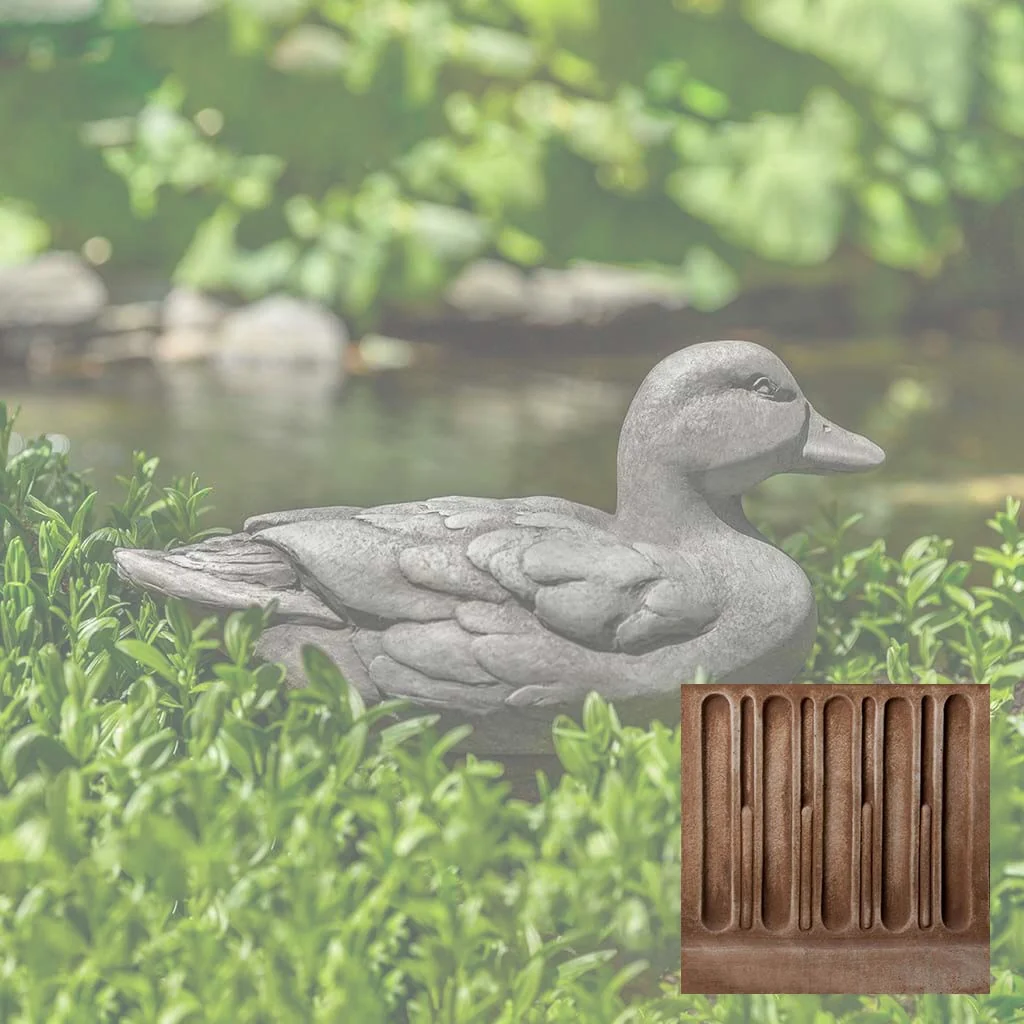 Campania Decoy Duck Garden Statue - A-620 - Image 4