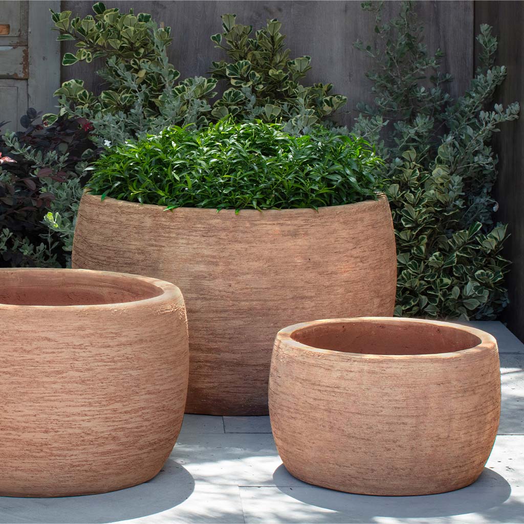 Campania Denali Planter, Low, Set of 3 - 6496-23803 - Image 2