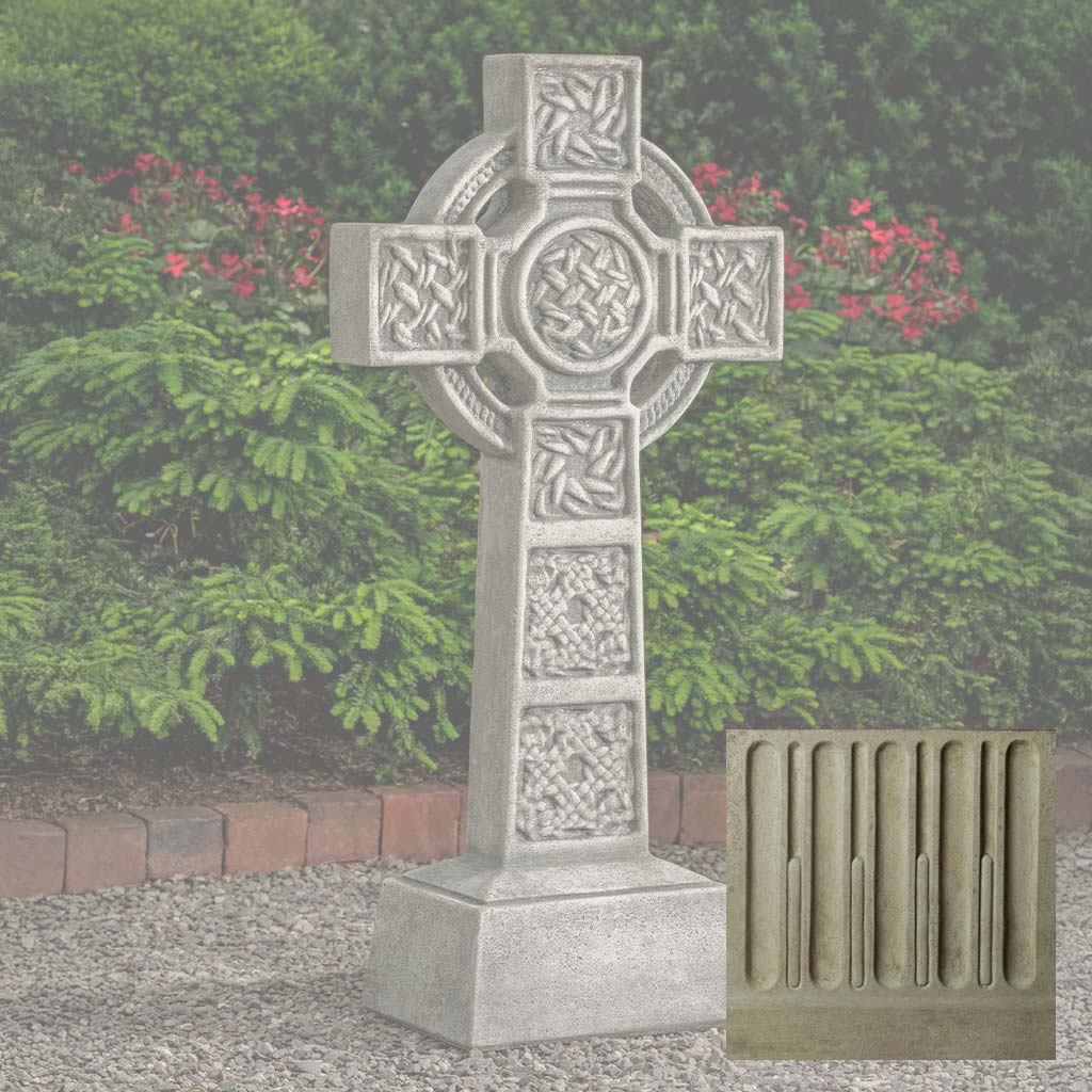Campania Donegal Cross Garden Statue - R-128 - Image 16