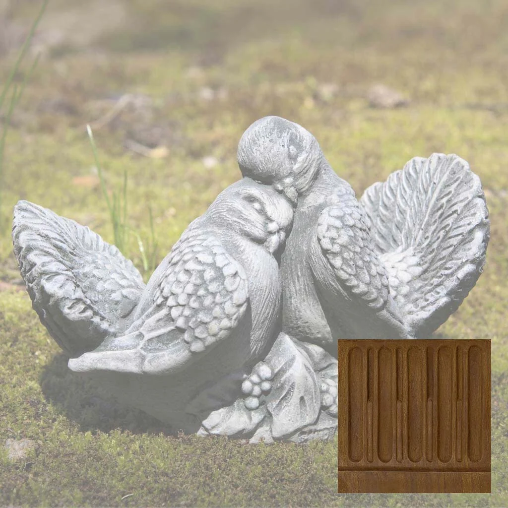 Campania Dove Pair, Small Garden Statue - A-036 - Image 12
