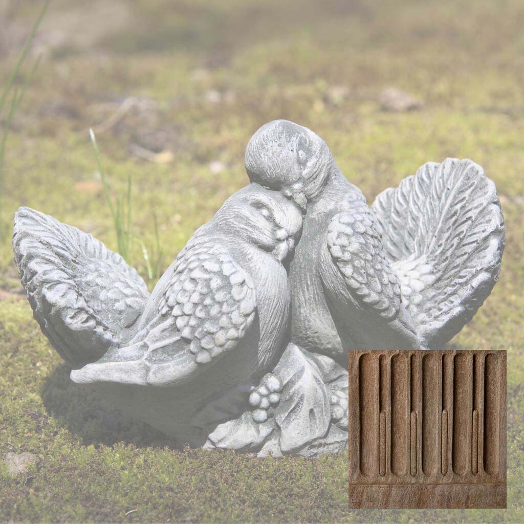 Campania Dove Pair, Small Garden Statue - A-036 - Image 2