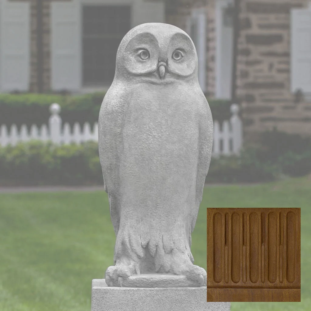 Campania Dr. Hoo Garden Statue - A-578 - Image 13