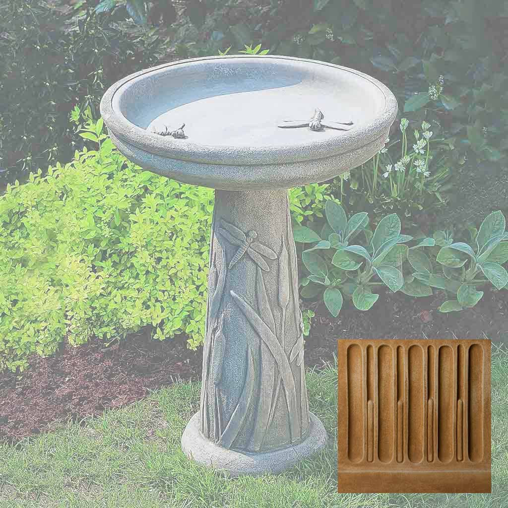 Campania Dragonfly Birdbath - B-056 - Image 15