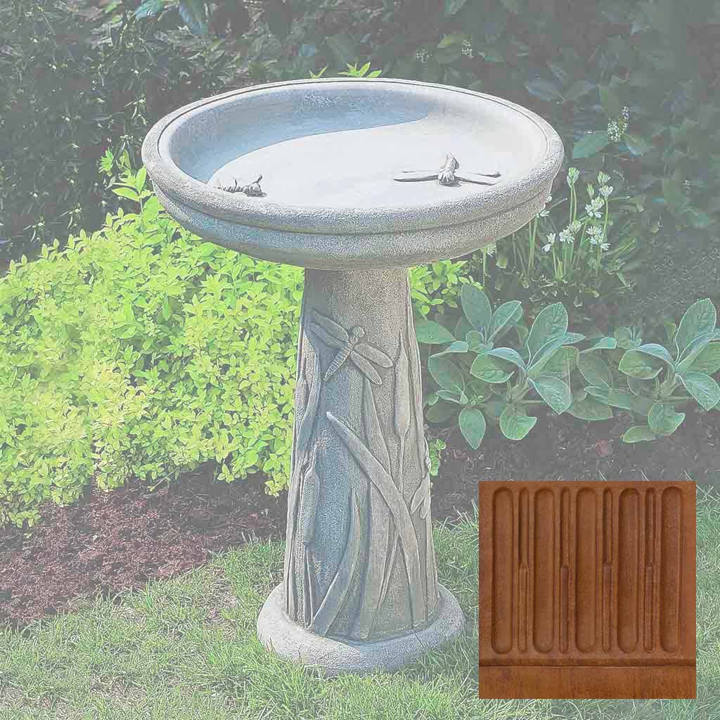 Campania Dragonfly Birdbath - B-056 - Image 9