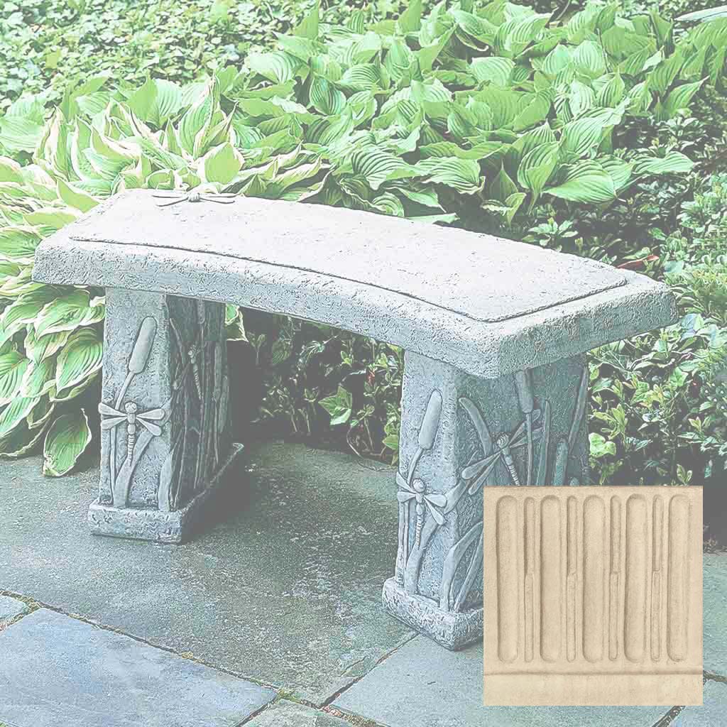 Campania Dragonfly Curved Bench - BE-24 - Image 6