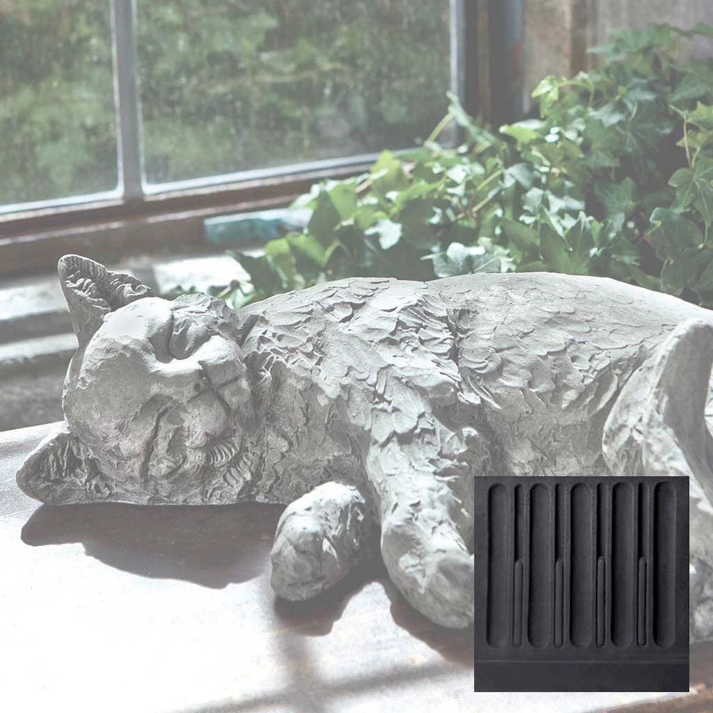 Campania Dreaming Kitty Garden Statue - A-485 - Image 12