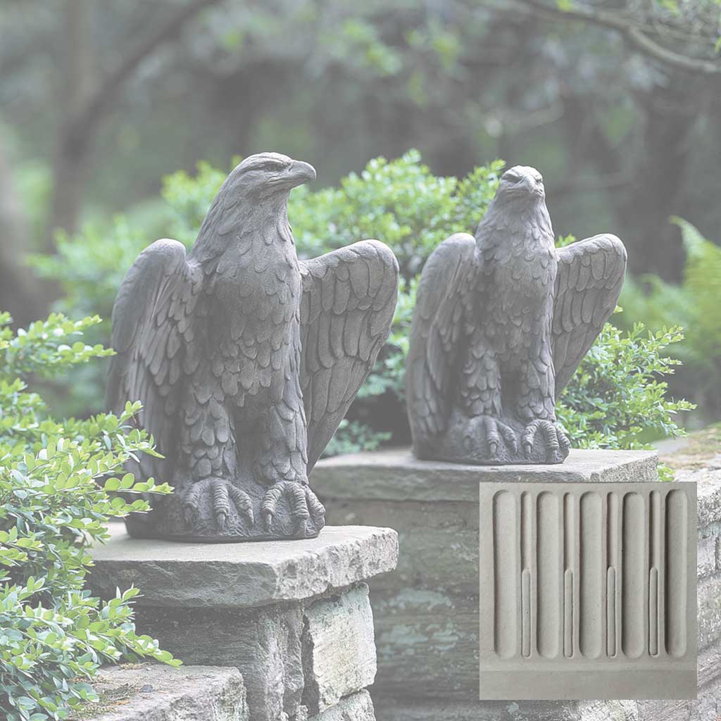 Campania Eagle Garden Statue - A-253 Set - Image 12