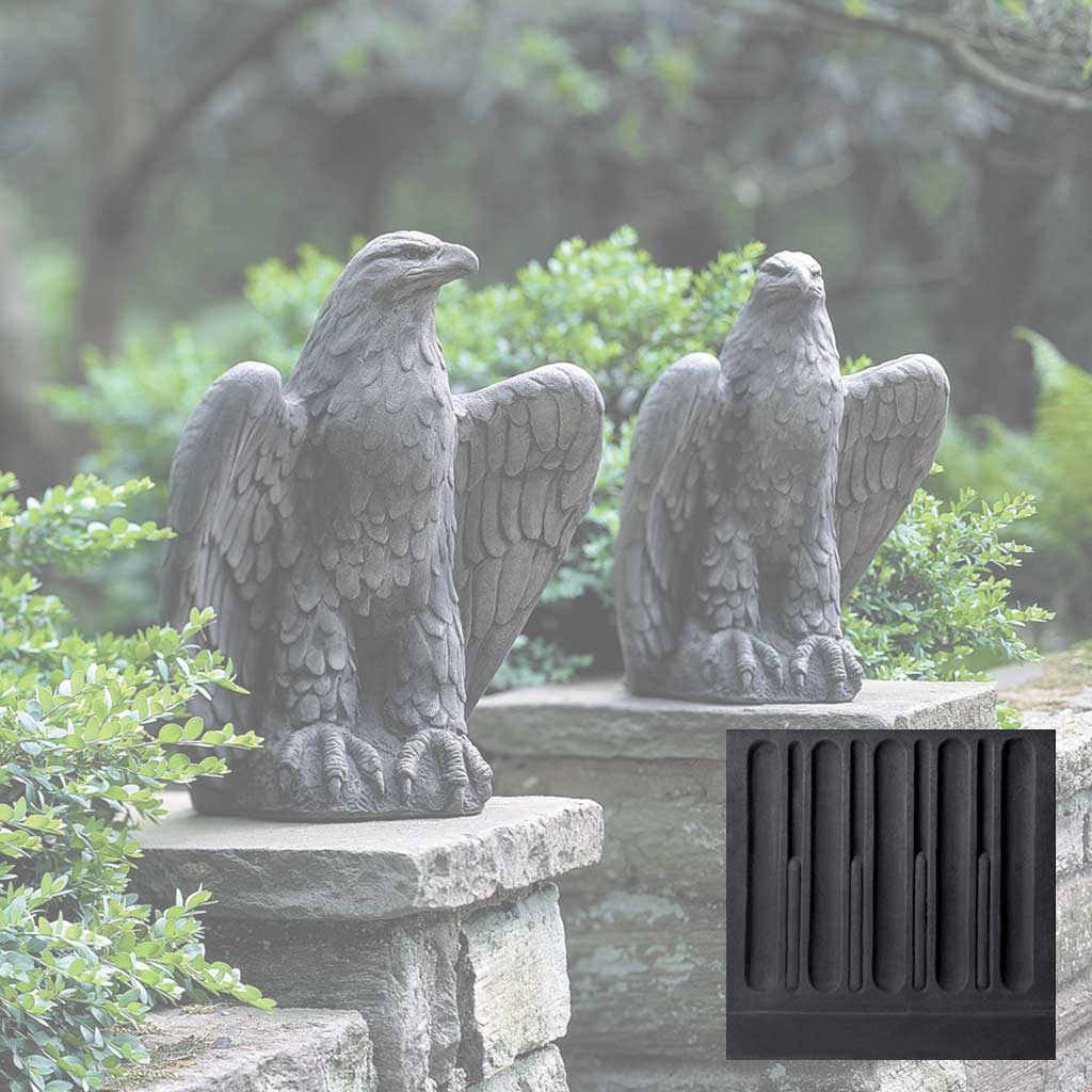 Campania Eagle Garden Statue - A-253 Set - Image 13