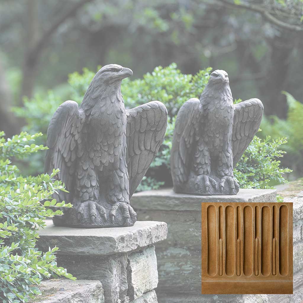 Campania Eagle Garden Statue - A-253 Set - Image 15