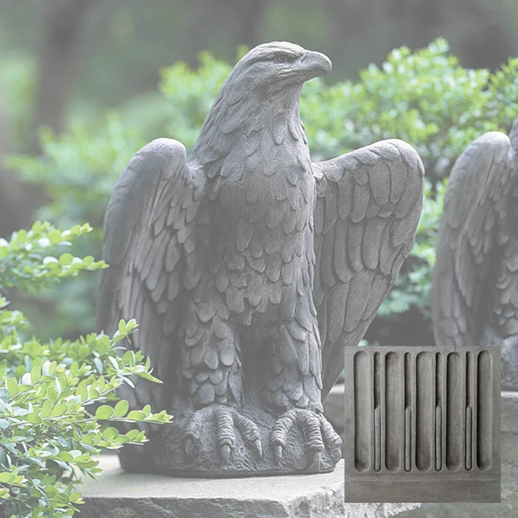 Campania Eagle Garden Statue - A-253 Set - Image 24
