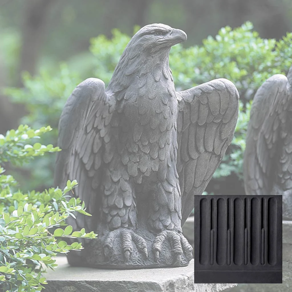 Campania Eagle Garden Statue - A-253 Set - Image 27