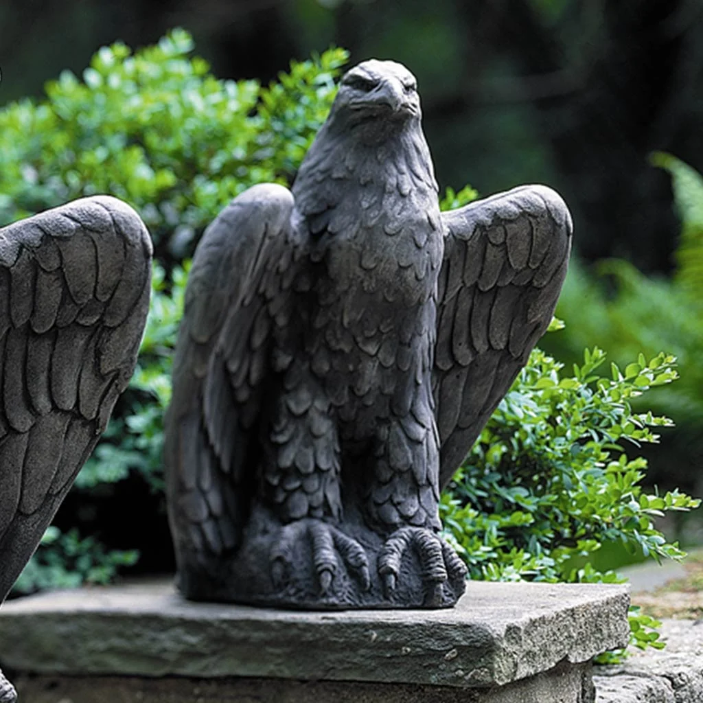 Campania Eagle Garden Statue - A-253 Set - Image 3