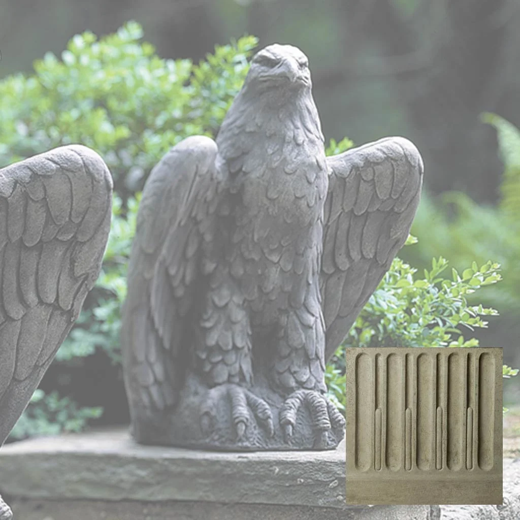 Campania Eagle Garden Statue - A-253 Set - Image 46
