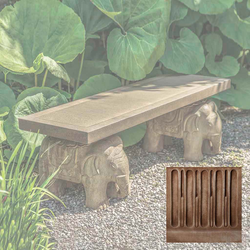 Campania Elephant Bench - BE-141 - Image 3