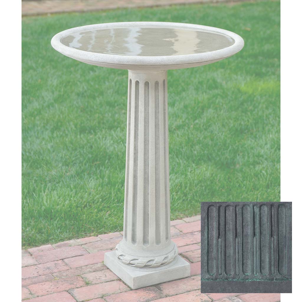 Campania Empire Birdbath - B-198 - Image 10