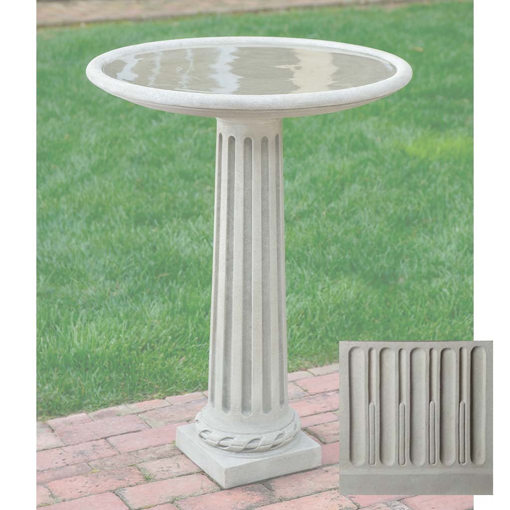 Campania Empire Birdbath - B-198 - Image 11