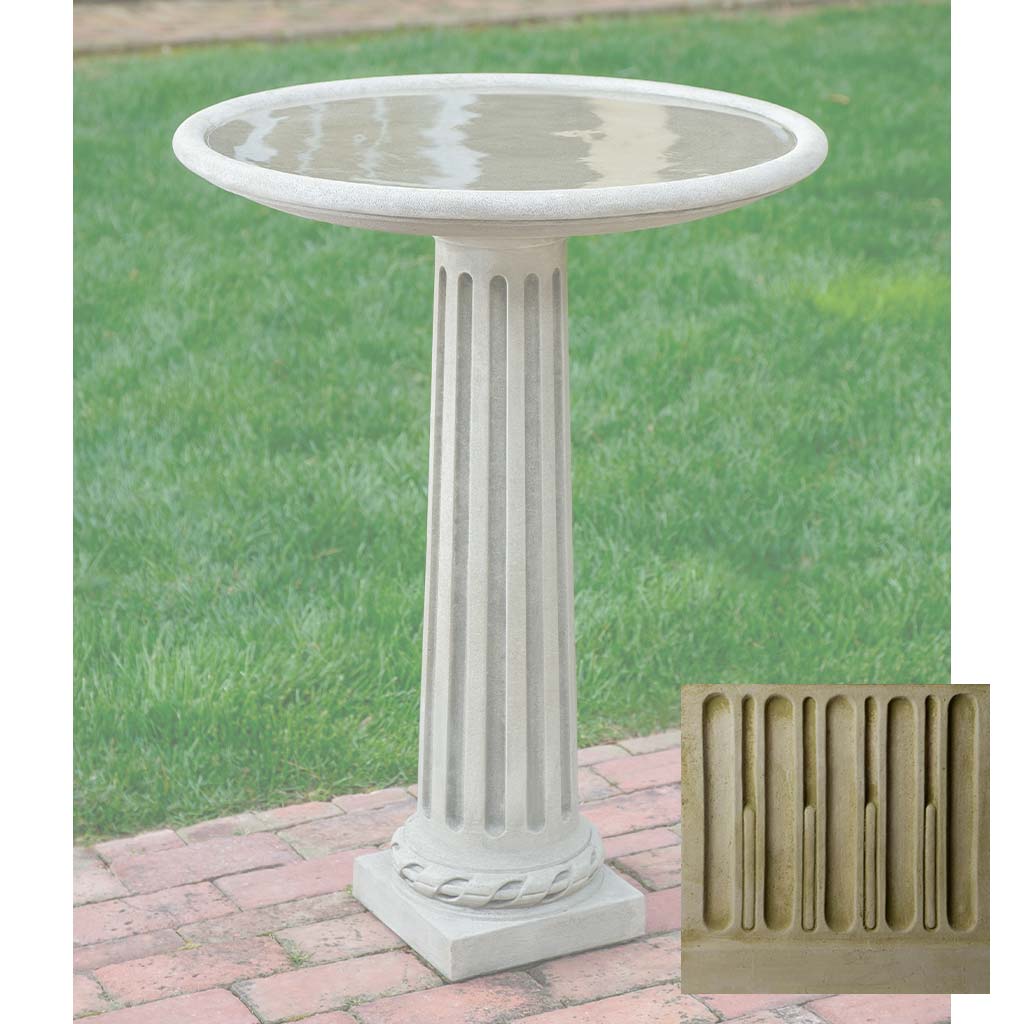 Campania Empire Birdbath - B-198 - Image 6