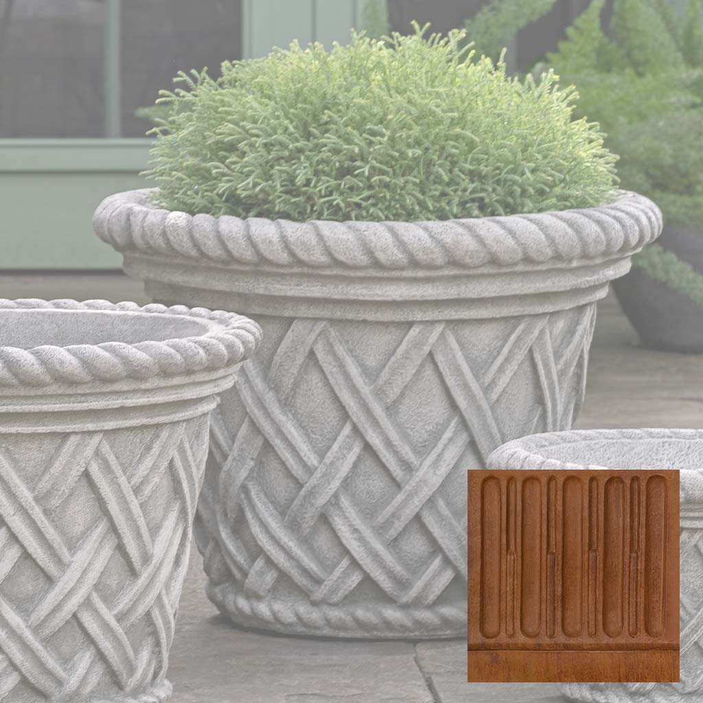 Campania English Weave Planter - P-133 - Image 23