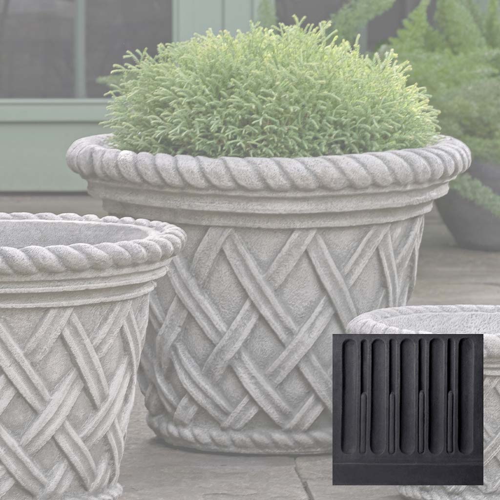 Campania English Weave Planter - P-133 - Image 27