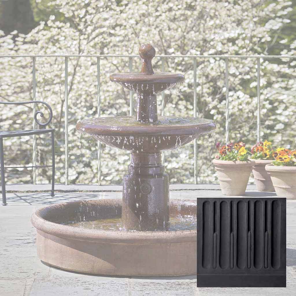 Campania Esplanade Two Tier Fountain - FT-78 - Image 11