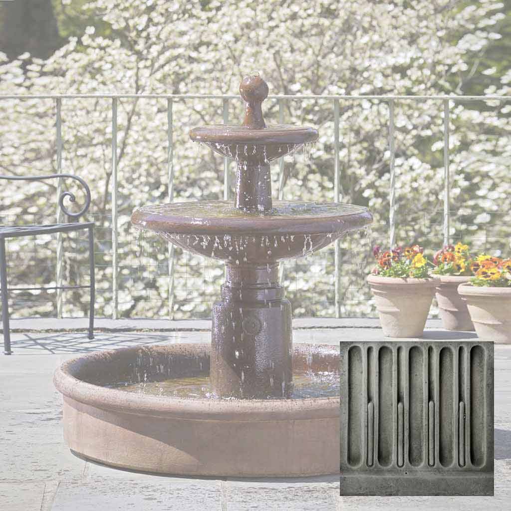 Campania Esplanade Two Tier Fountain - FT-78 - Image 3