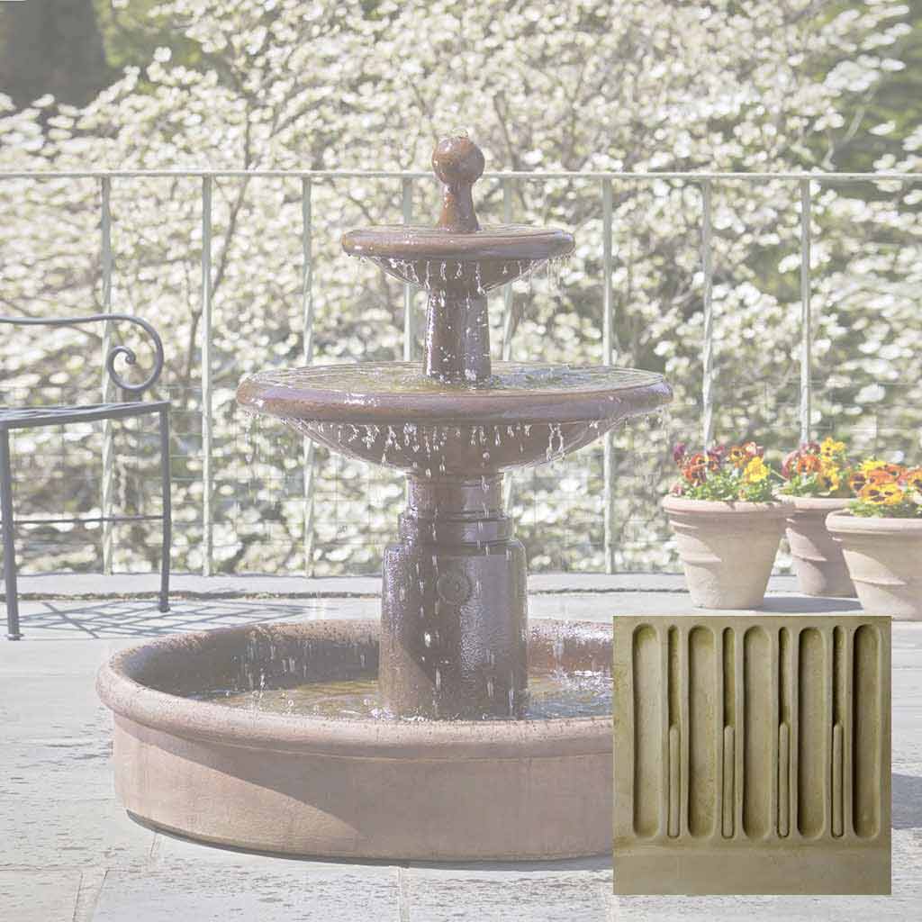 Campania Esplanade Two Tier Fountain - FT-78 - Image 6
