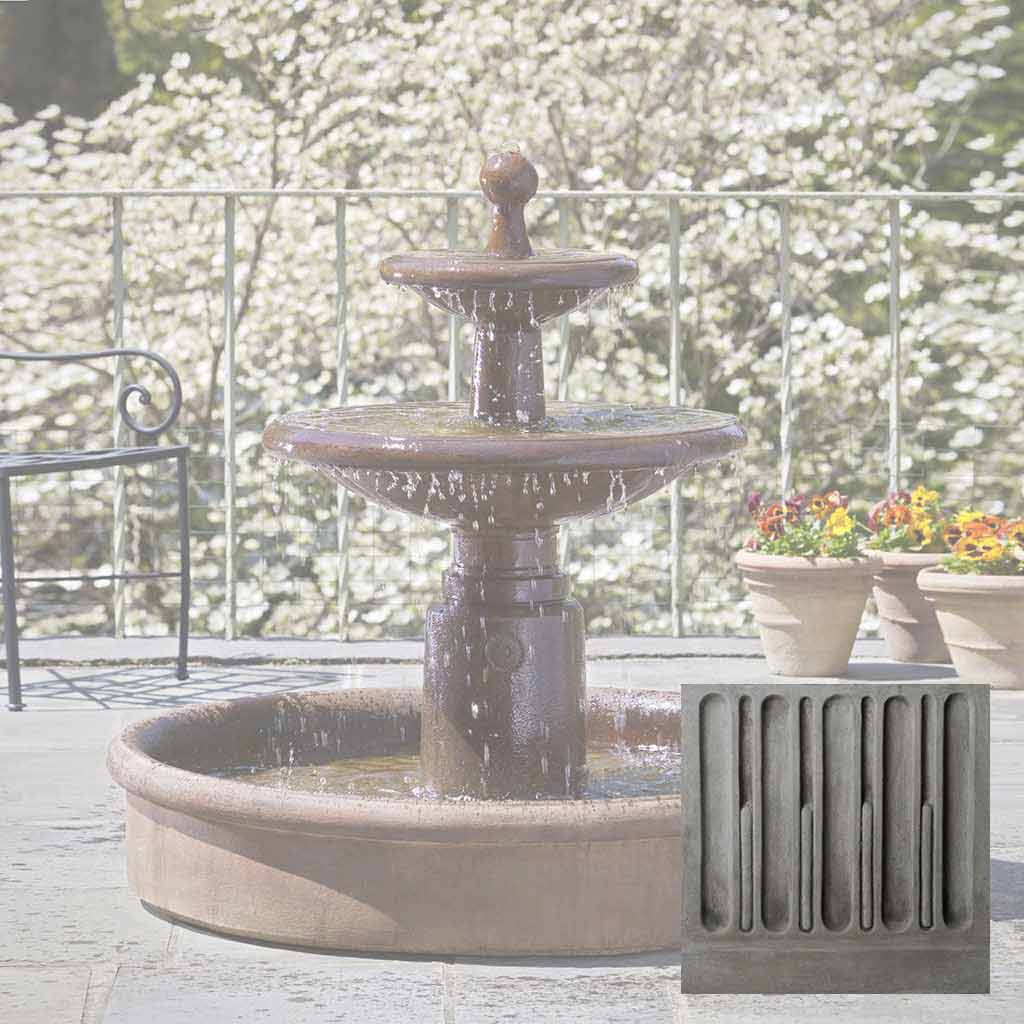 Campania Esplanade Two Tier Fountain - FT-78 - Image 8