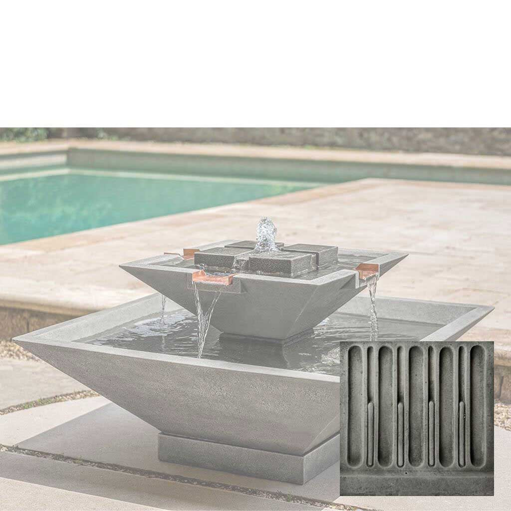 Campania Facet Fountain - FT-347 - Image 3